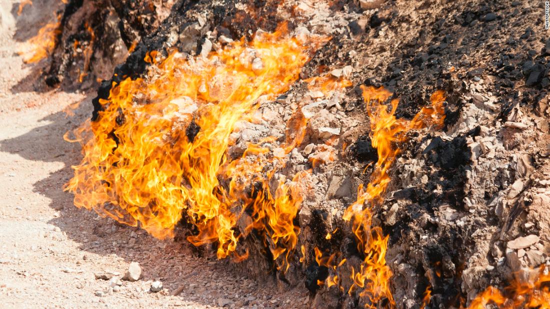 This fire has burned 4,000 years without stopping