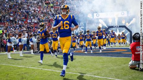 Rams quarterback Jared Goff is the second quarterback to lead his team to an 8-0 record before the age of 25. The other was Dan Marino. 