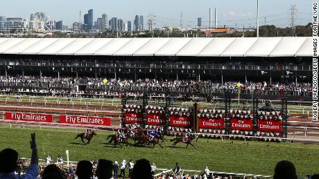 Melbourne&#39;s Spring Festival, which includes the Melbourne Cup, takes place at Flemington Racecourse.