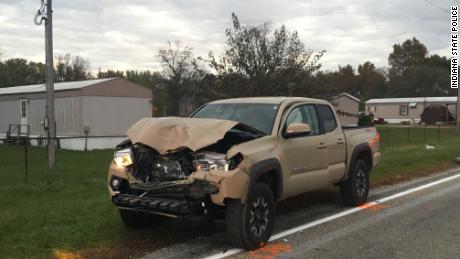 The motorist in the fatal accident was driving a 2017 Toyota Tacoma.