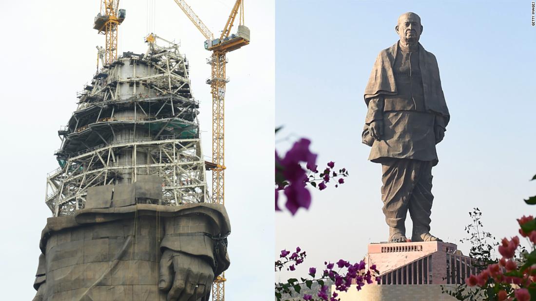 World's tallest statue opens amid surge in Indian megamonuments CNN