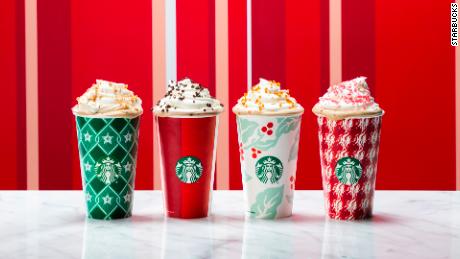 Meet this year's holiday cups. 