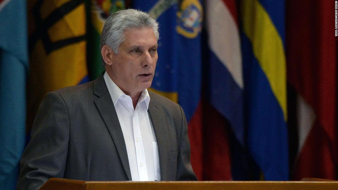 Cuba S New President Miguel D Az Canel Reaches Out To An Old Ally CNN   181031134951 01 Cuban President Miguel Diaz Canel 0717 Super Tease 