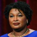 Georgia Democratic gubernatorial candidate and former state representative Stacey Abrams stands ready to face off with Stacey Evans in a debate Tuesday, May 15, 2018, in Atlanta. (AP Photo/John Amis)