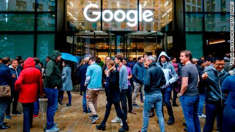 Google employees walk out over sexual harassment scandals