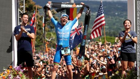 Patrick Lange won a consecutive Ironman World Championship at Kona, Hawaii. 