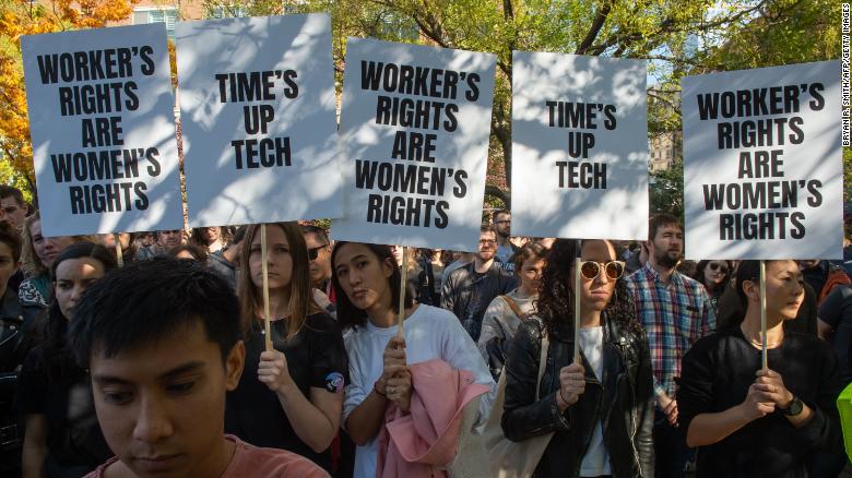 Watch: Google employees stage global protests