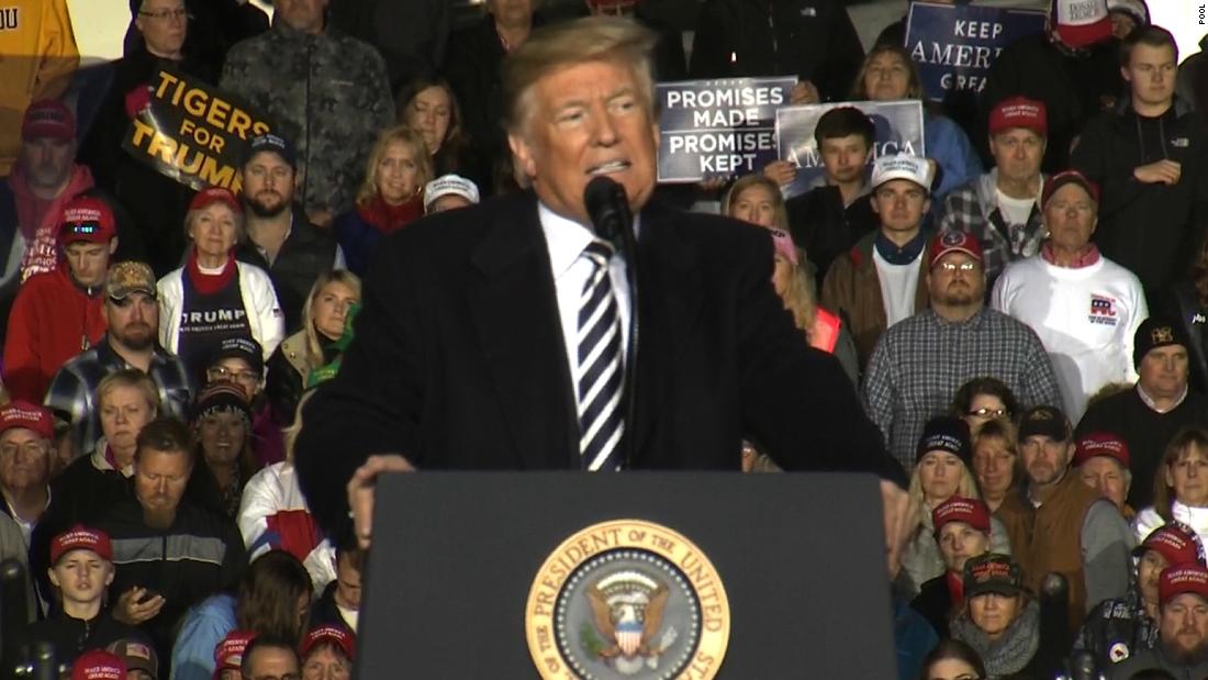 Trump Slams 14th Amendment At Rally Cnn Video 