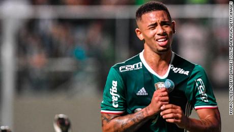 Gabriel Jesus helped Palmeiras win the Brazilian league for the first time since 1994. 