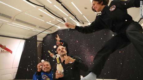 Maison Mumm has created champagne that can be consumed in zero-gravity.