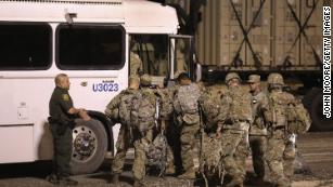 Trump expected to give troops authority to protect border personnel 