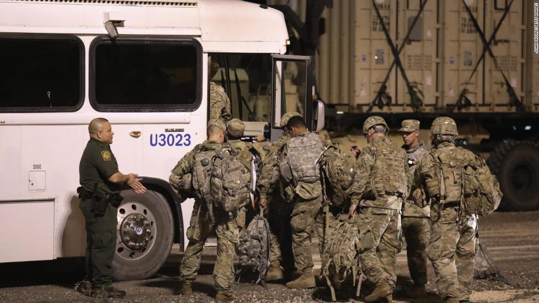 Troops on the southern border carrying out 'welfare checks' to help  overwhelmed border agents | CNN Politics