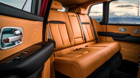 Like all Rolls-Royce vehicles, the Cullinan has "coach doors" that open rearward for backseat passengers.