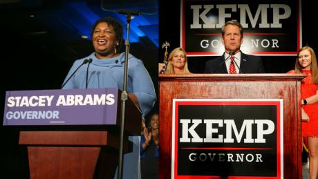 Georgia governor's race is still undecided as votes continue to be counted