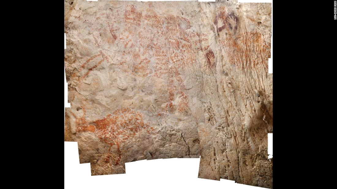 The world&#39;s oldest figurative artwork from Borneo has been dated to 40,000 years ago, when humans were living on what&#39;s now known as Earth&#39;s third-largest island. 