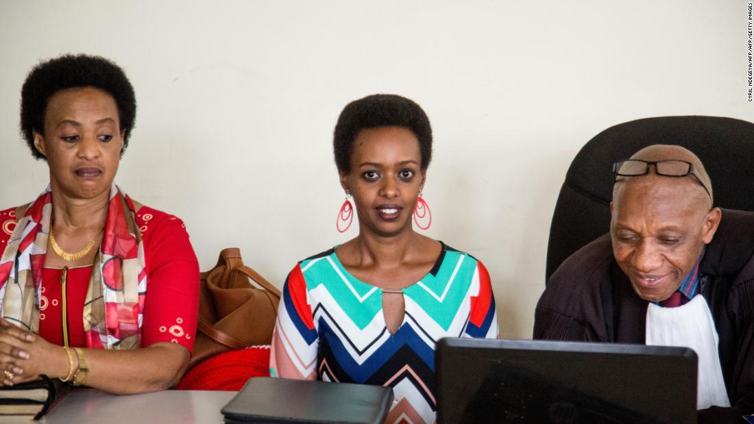 Diane Rwigara, and her mother, Adeline, are seen in Kigali&#39;s high court last month.
