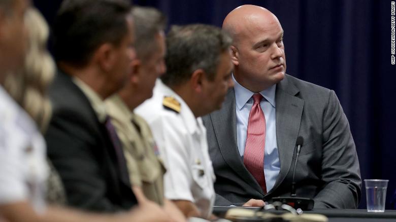 Whitaker likes to talk about Mueller