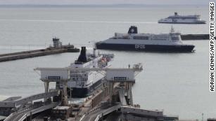 Two minutes of checks in Dover could cause a substantial backlog of lorries at the port. 