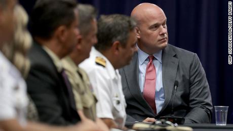 At fiery hearing, Whitaker testifies that he has not talked about Mueller to Trump