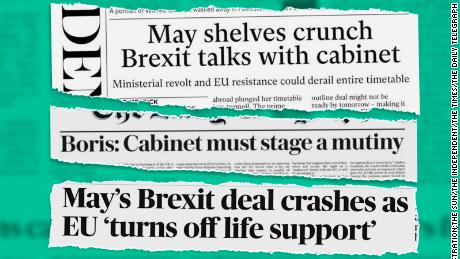 UK media say Brexit is becoming a catastrophe