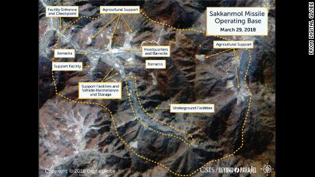 Satellite images reveal hidden North Korean missile bases 