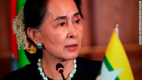 Aung San Suu Kyi will lead a legal team sent to the International Court of Justice in the Netherlands.