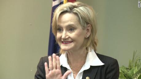 Hyde-Smith appears to joke that making it harder for students to vote is a 'great idea' 