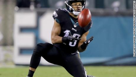 Golden Tate was traded from the Detroit Lions to the Philadelphia Eagles before the NFL's trade deadline at the end of October.