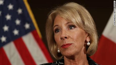 Betsy DeVos sued again over delays in student debt relief 