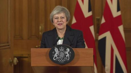 theresa may defends brexit press conference sot vpx_00000000
