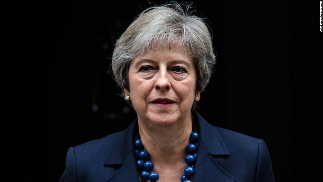 Photos British Prime Minister Theresa May 