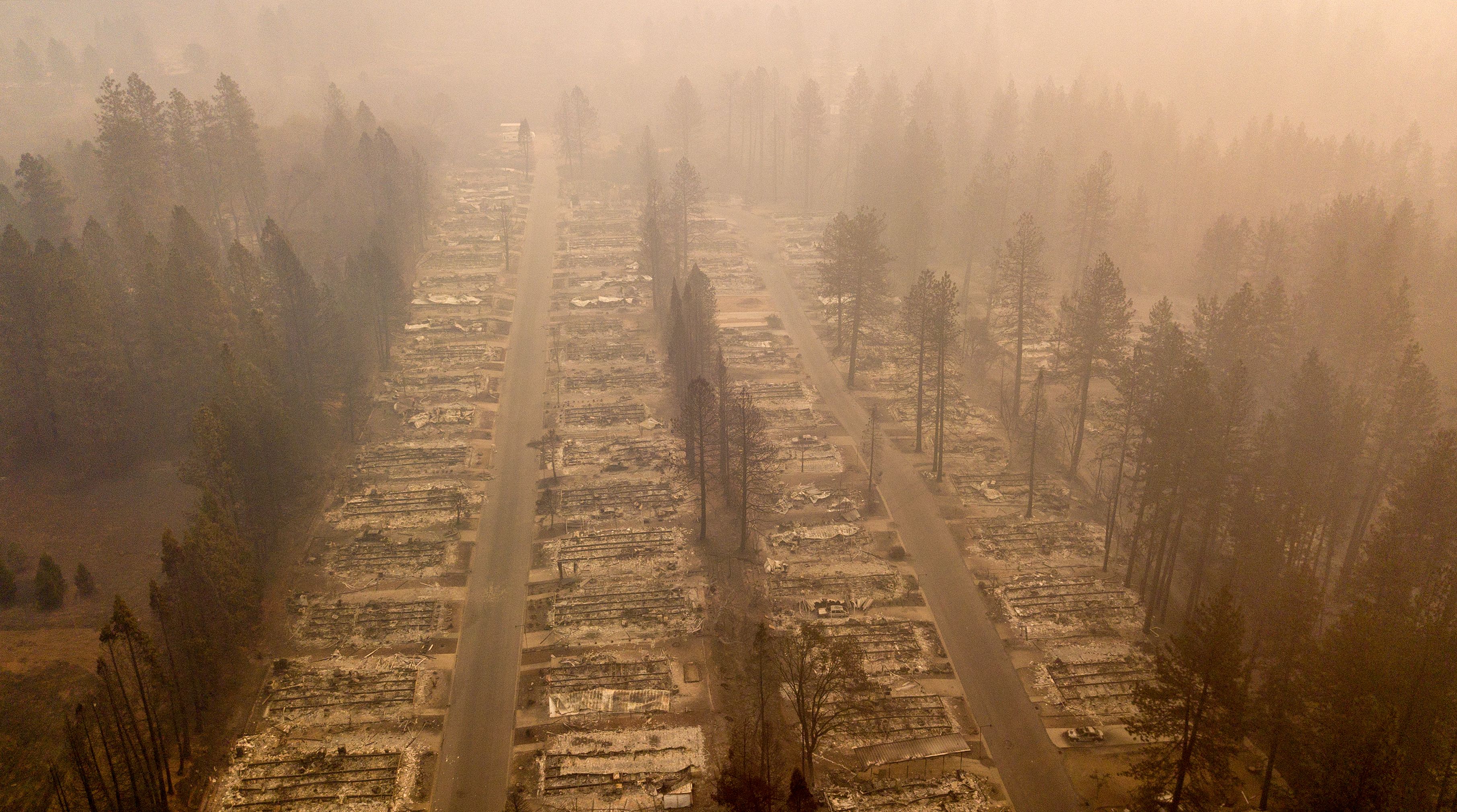 Aftermath of Paradise, California after the Camp Fire. r/MorbidReality