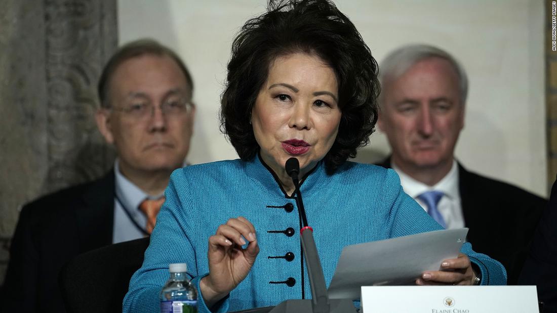 New York Times: Elaine Chao has deep business ties to ...