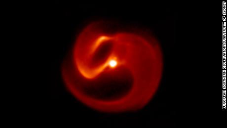 First-known 'pinwheel' star system is beautiful, dangerous and doomed