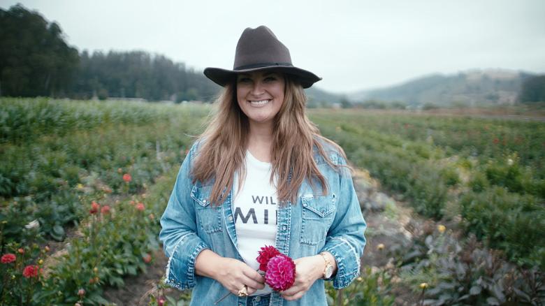 How one woman is disrupting the flower business