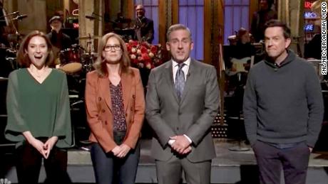 The Office Cast Teases Audience On Snl Cnn Video