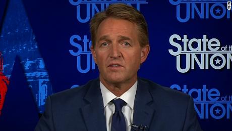 Sen. Jeff Flake: 'Worth using a little leverage' to get Mueller bill passed