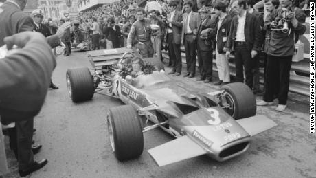 Jochen Rindt won the 1970 Monaco Grand Prix in the Lotus 72.