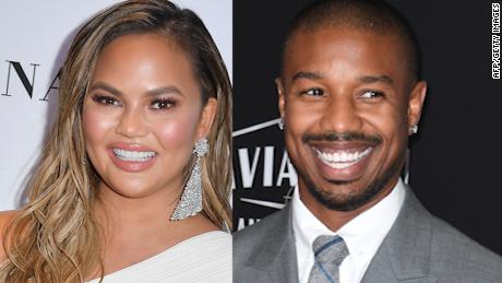 Chrissy Teigen Presses Michael B Jordan On Love Life Cnn Video