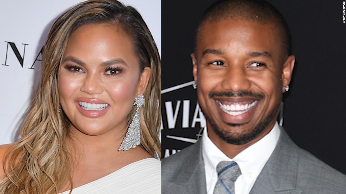 Chrissy Teigen Presses Michael B Jordan On Love Life Cnn Video 