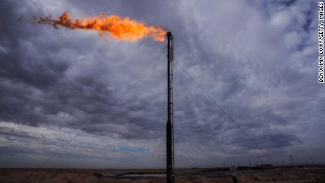 Workers extracting oil from the Permian Basin, the West Texas shale hotbed that has morphed into one of the world's most important oilfields.