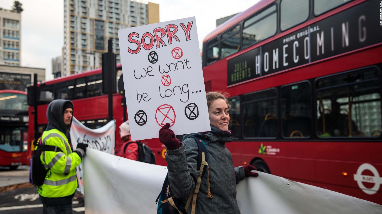 Avoid London Due To Climate Protests, Police Warn Motorists - CNN