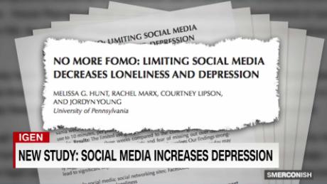 Study: Social media increases depression