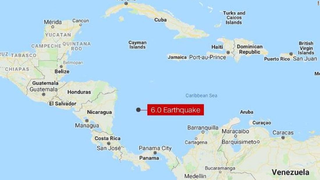 6.0magnitude earthquake strikes off Colombia coast CNN