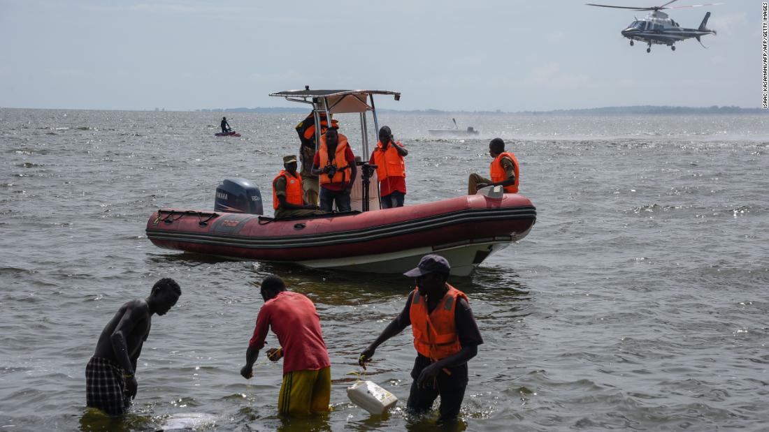 At least 35 people are dead and dozens are missing after a boat accident in Uganda