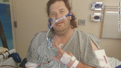 Patrick Smith, 41, spent the last eight days of his life in a hospital after being shot eight times. 