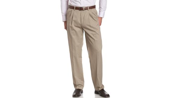 savane men's pleated performance chino pant