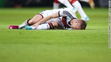 Reus was forced to miss Germany&#39;s successful World Cup campaign in 2014.