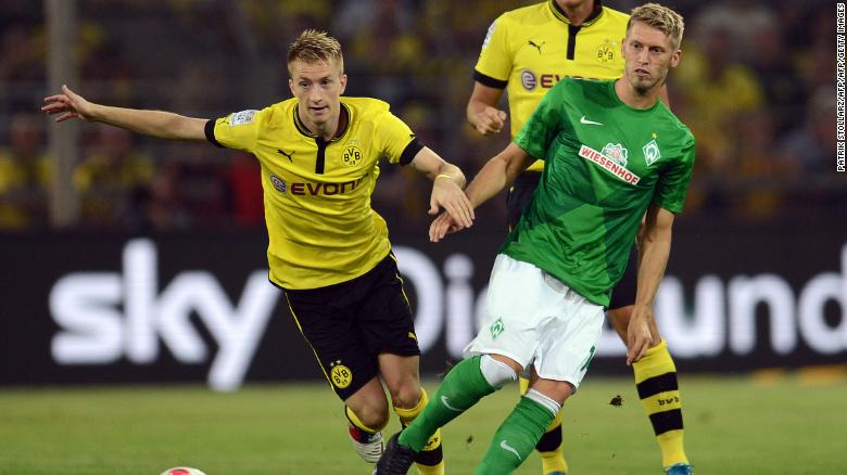 Reus returned to Borussia Dortmund in 2012.