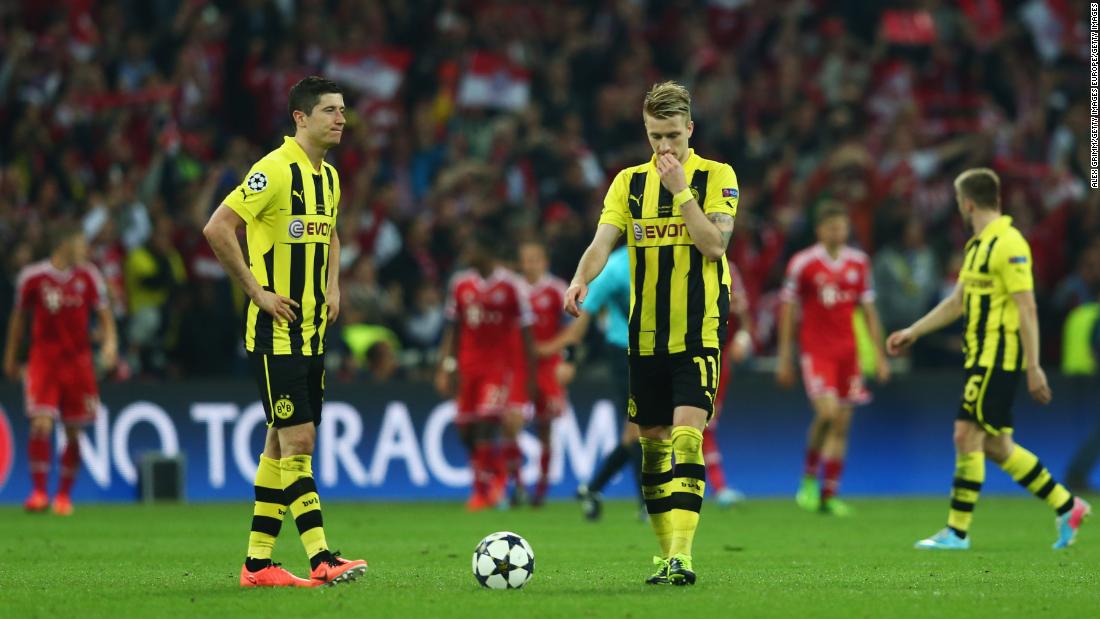 It was almost the perfect return. Reus led his side to the final of the Champions League but his side was beaten 2-1 by bitter rivals Bayern Munich. 